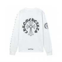 CHROME HEARTS 偽物 長袖シャツ クロスロゴ 人気ブランド ストリート 本格派 クロムハーツ