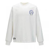 クロムハーツ コピー 長袖シャツ クロス ブルーライン モード系 ストリート CHROME HEARTS