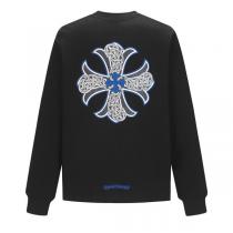 クロムハーツ コピー 長袖シャツ クロス ブルーライン モード系 ストリート CHROME HEARTS
