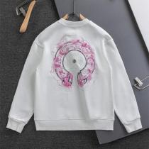 CHROME HEARTS 偽物 スウェット ピンクホースシュー ロゴプリント ストリート クロムハーツ