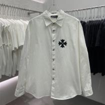 クロムハーツ コピー シャツ フルールドリス スタッズデザイン 高級感 CHROME HEARTS