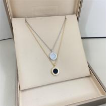 ブルガリ コピー ネックレス 可愛い 売れ筋 サークル  シンプル ジュエリー BVLGARI