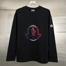 MONCLER 偽物 長袖Tシャツ 大胆ロゴ モード感 カジュアル クラシック モンクレール