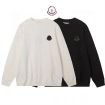 MONCLER 偽物 セーター 定番ロゴ  胸元アクセント ベーシック カジュア...