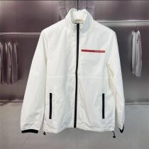 PRADA コピー ジャケット レッドライン スタイリッシュ 防風 軽量アウター...