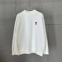 AMI PARIS コピー 長袖Tシャツ 定番ロゴ シンプル 人気 モード系 数量限定 アミパリス