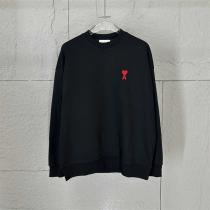 AMI PARIS コピー 長袖Tシャツ 定番ロゴ シンプル 人気 モード系 数量限定 アミパリス