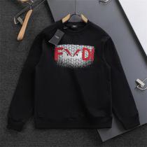 FENDI コピー トレーナー アイロゴデザイン 長袖 カジュアルファッション フェンディ