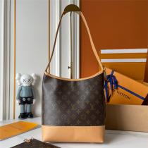 LOUIS VUITTON 偽物 アイコニック モノグラム バケットバッグ スタイリッシュショルダー  ルイヴィトン