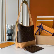 LOUIS VUITTON 偽物 アイコニック モノグラム バケットバッグ スタイリッシュショルダー  ルイヴィトン