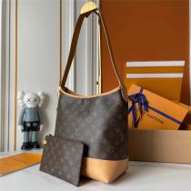 LOUIS VUITTON 偽物 アイコニック モノグラム バケットバッグ スタイリッシュショルダー  ルイヴィトン