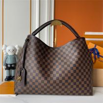 ルイヴィトン コピー モダン トートバッグ ダミエ アズール チェック柄 大容量 LOUIS VUITTON