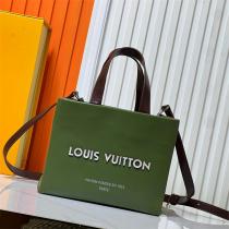 LOUIS VUITTON スーパーコピー トートバッグ グリーンカラー シンプ...