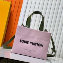 LOUIS VUITTON スーパーコピー トートバッグ グリーンカラー シンプル モダン ルイヴィトン