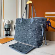 ルイヴィトン スーパーコピー トートバッグ デニムモノグラム 大容量ポーチ 上質 LOUIS VUITTON