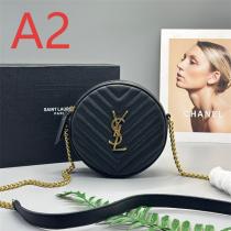 注目 サンローラン コピー スタイリッシュ 洗練 モダン ラウンドショルダーバッグ YSL