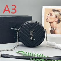 注目 サンローラン コピー スタイリッシュ 洗練 モダン ラウンドショルダーバッグ YSL