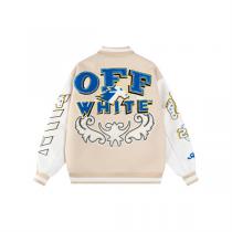 オフホワイト スーパーコピー ジャケット 柔和 ベージュホワイト カジュアル デザイン Off-White