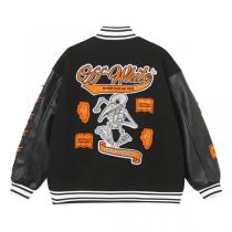 オフホワイト スーパーコピー ジャケット 魅力 ブラックオレンジ ストリート モード Off-White