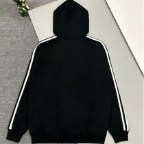 BALENCIAGA 偽物 パーカー 精悍 ブラック カジュアルライン 着心地抜群 バレンシアガ