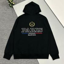 バレンシアガ スーパーコピー パーカー クラシック ジップアップ ブラック BALENCIAGA