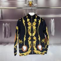 VERSACE スーパーコピー ゴージャス 華やか プリント ナイロン ジャケッ...