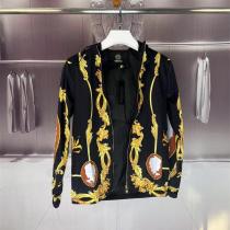 VERSACE スーパーコピー ゴージャス 華やか プリント ナイロン ジャケット ヴェルサーチ