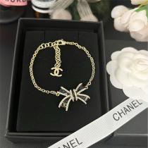 CH 偽物 ブレスレット フェミニン 可愛い 華麗 リボンチャームデザイ...