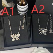 CH コピー ネックレス 華麗 繊細 上質 バタフライモチーフ A1/A2デザイン CH
