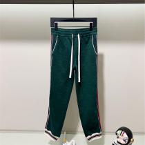 Gucc1 コピー パンツ GGモノグラム 高級 スタイリッシュシンプル サイドライン Gucc1 
