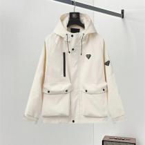 プラダ コピー 高級 上品 ジャケット シンプルフード付き プレミアム PRADA