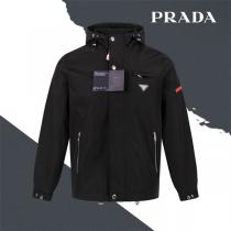 PRADA コピー 上品 快適 フードジャケット ジップデザイン おすすめ プラダ