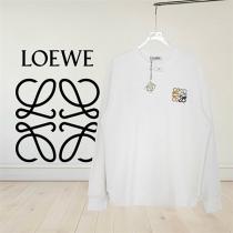 ロエベ  偽物 スウェット モダン 上品 ベーシック 着心地良い ロゴワンポイント LOEWE