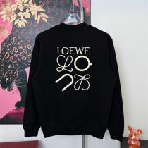 ロエベ  偽物 スウェット カジュアル シンプル 快適 ロゴワッペン 高級 LOEWE