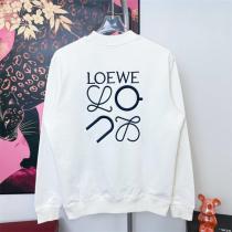 ロエベ  偽物 スウェット カジュアル シンプル 快適 ロゴワッペン 高級 LOEWE