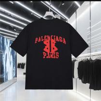 BALENCIAGA コピー バックロゴ ビッグ 大胆 魅力的 ストリート Tシャツ バレンシアガ