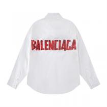 バレンシアガ スーパーコピー バックロゴ シャツ 個性的 魅力的 ストリート BALENCIAGA