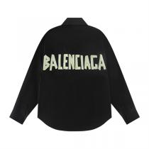 BALENCIAGA コピー バックプリント シャツ モダン クール エレガント バレンシアガ