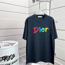 DIOR コピー Tシャツ カラフル ポップな おしゃれ ロゴデザイン カジュア...