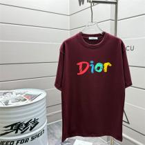  DIOR コピー Tシャツ カラフル ポップな おしゃれ ロゴデザイン カジュアル ディオール