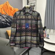ルイヴィトン 偽物 シャツ 個性的な 高級感ある チェック柄 新着 LOUIS ...