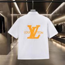 ルイヴィトン コピー シャツ スタイリッシュな 大胆な ビッグロゴ LOUIS VUITTON