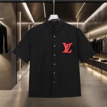 ルイヴィトン コピー シャツ スタイリッシュな 大胆な ビッグロゴ LOUIS VUITTON