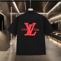 ルイヴィトン コピー シャツ スタイリッシュな 大胆な ビッグロゴ LOUIS VUITTON