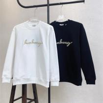 BURBERRY スーパーコピー ロゴ刺繍 クルーネック スウェット 上品 カジ...