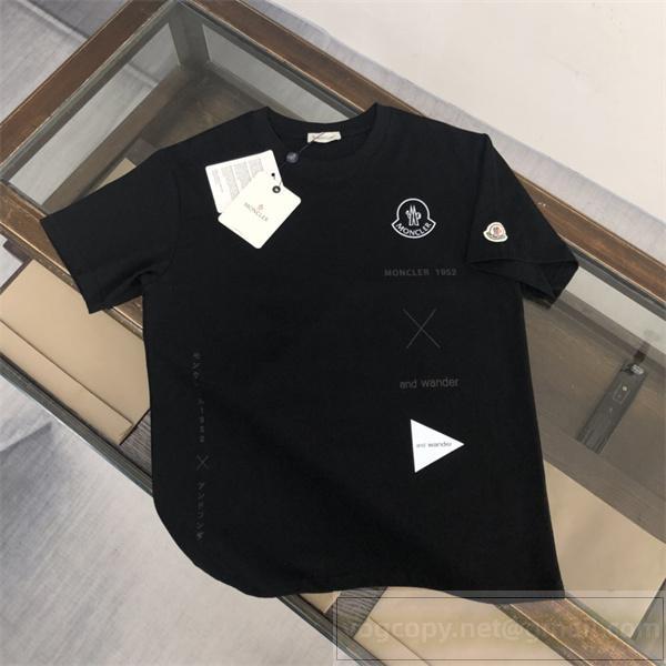 MONCLER スーパーコピー Tシャツ スタイリッシュ 個性派 ダイナミック モンクレール