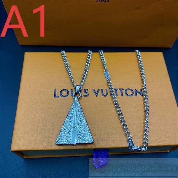 LOUIS VUITTON コピー ネックレス 華やか エレガント 紙飛行機 デザイン ルイヴィトン