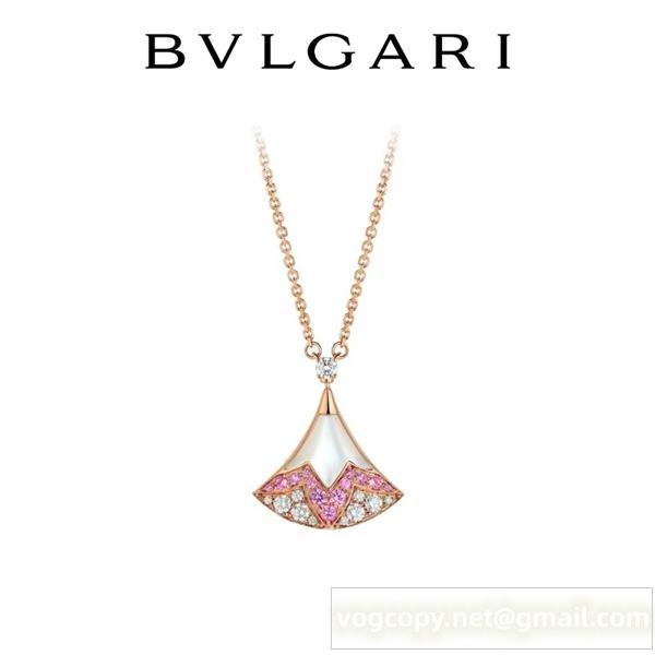  新登場 ブルガリ コピー ネックレス 豪華 華やか 上品 扇型デザイン BVLGARI
