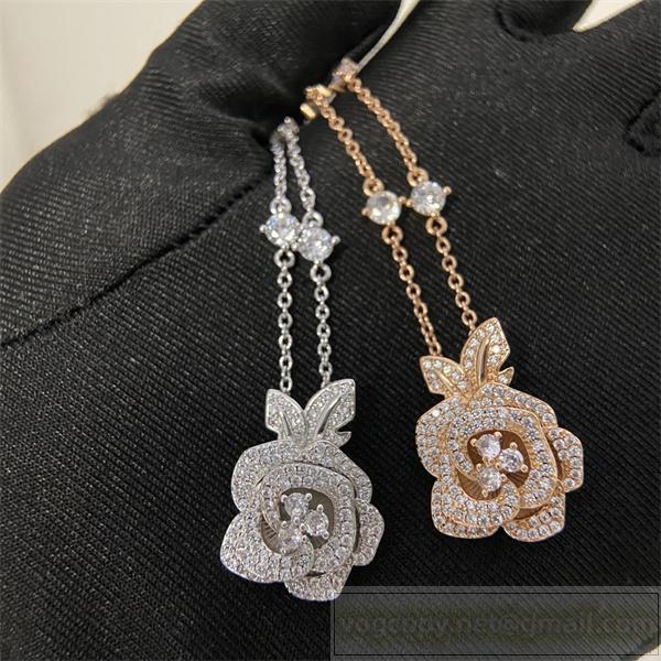 DIOR スーパーコピー ネックレス 華麗 ロマンチック 上品 ローズモチーフ ディオール