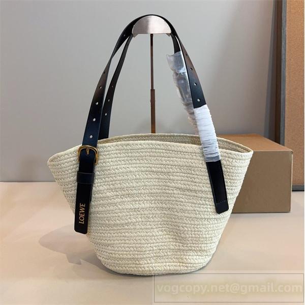 LOEWE スーパーコピー かごバッグ ナチュラル 上品 ラフィア 当店イチオシ ロエベ